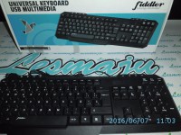 TECLADO UNIVERSAL USB MULTIMEDIA
